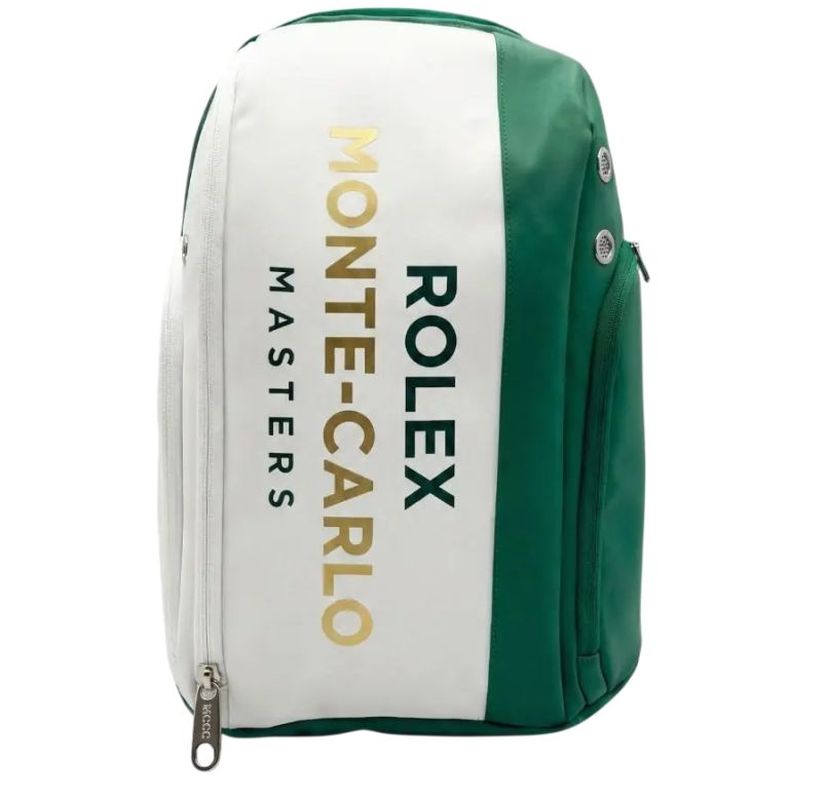 Monte-Carlo Rolex Masters Logo Print - white/green 