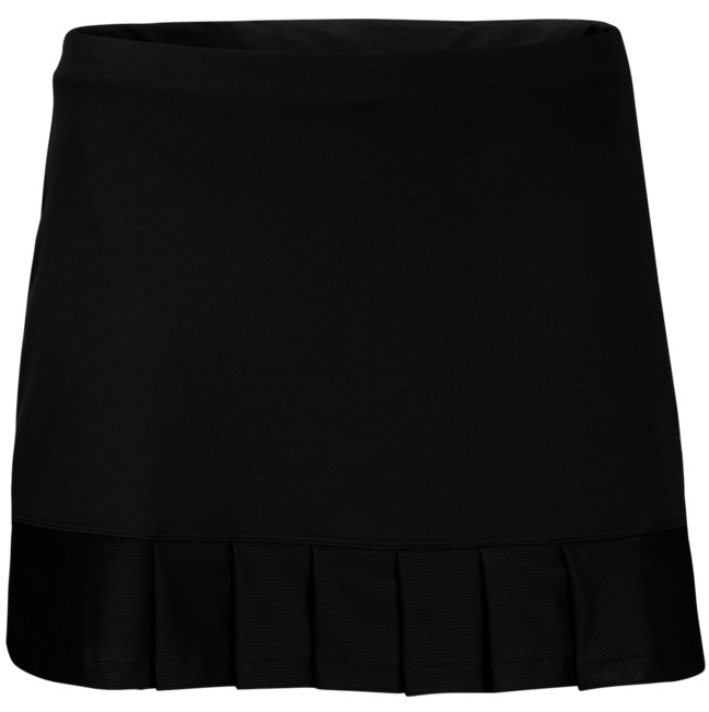  K-Swiss Mesh Pleat Skirt - black