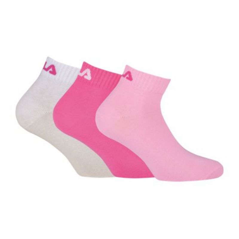 Fila Quarter Plain Socks - 3 pary/pink panther
