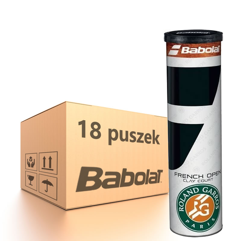 Babolat French Open Clay Court - 18 x 4 szt.