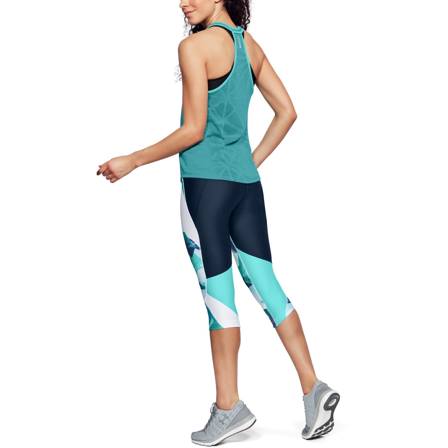 Under Armour Swyft Racer Tank - blue
