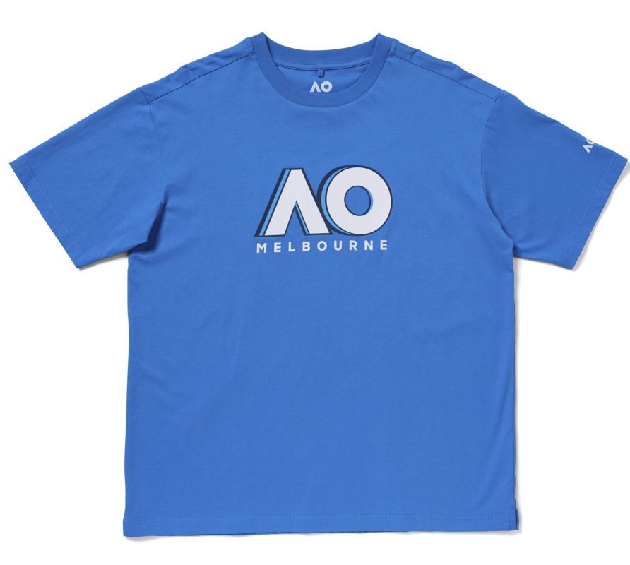 Australian Open Logo Tennis - process blue