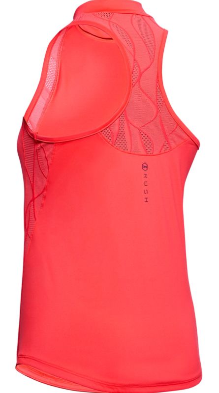 Under Armour Rush Vent Tank - coral