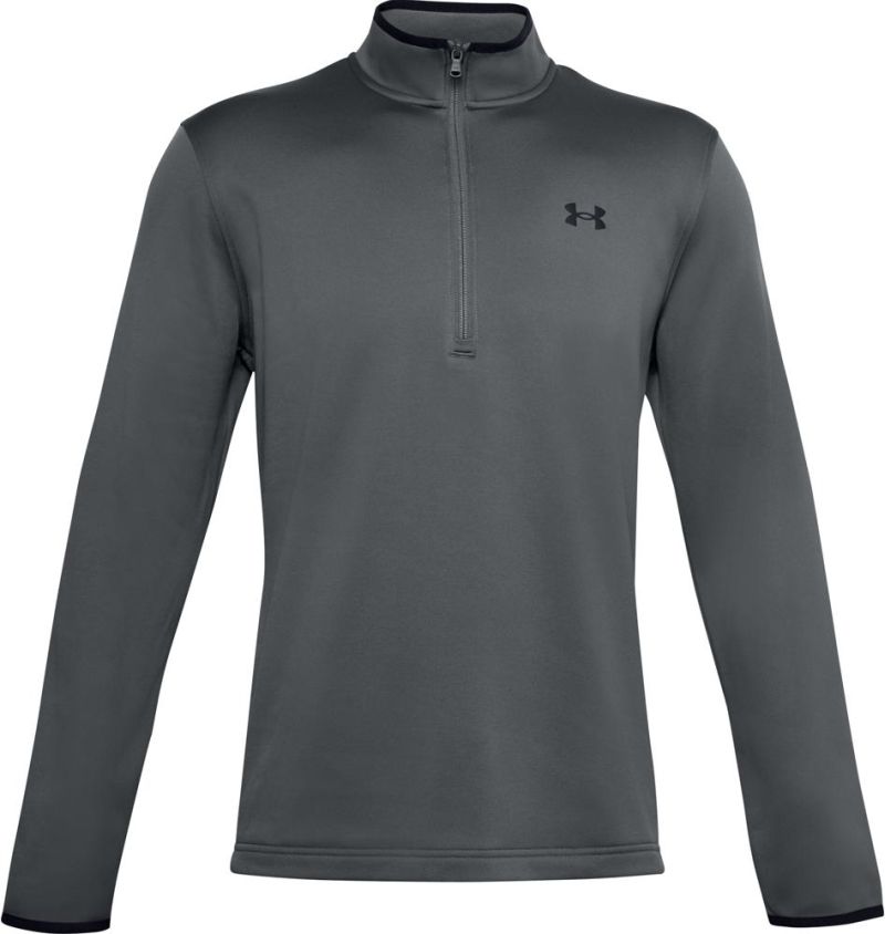 Under Armour Men's Armour Fleece 1/2 Zip - pitch gray/black