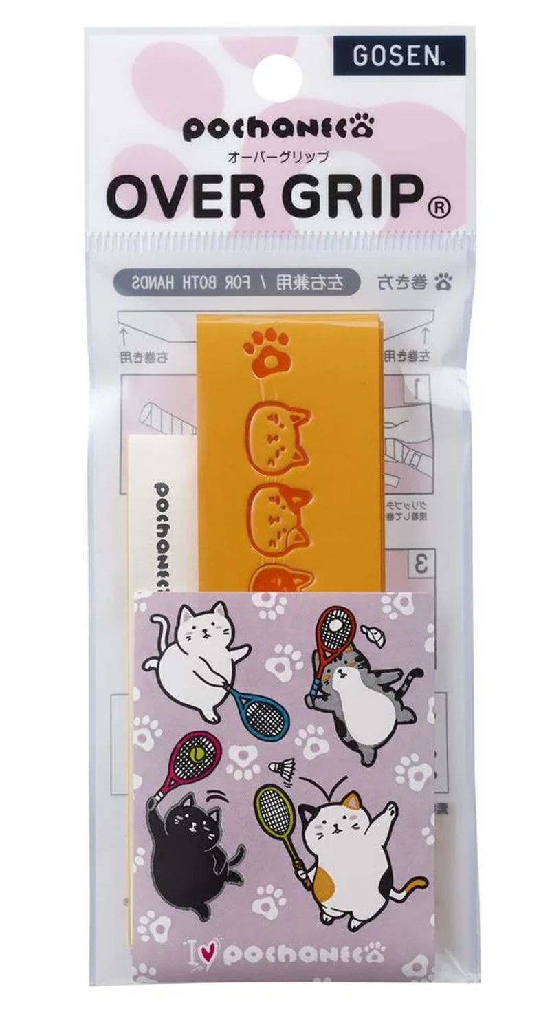 OVERGRIPKITTY-ORANGEEV2gCZeiuBLIM Gosen Pochaneco Overgrip 1P