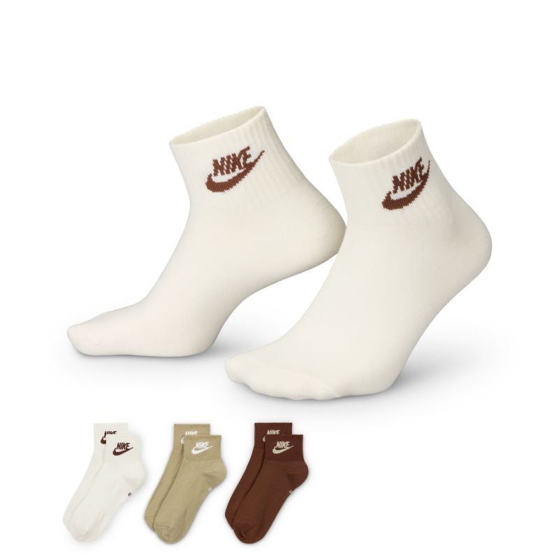 Nike Everyday Essential Ankle 3P - multicolor