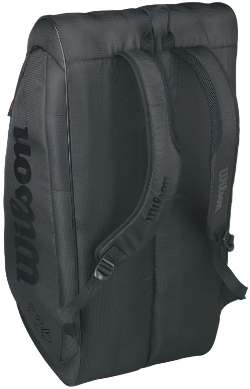 Wilson Fed Team 12 Pk Bag - black/red
