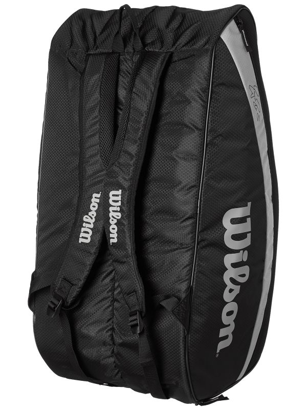 Wilson Roger Federer Team 12 Pk Bag - black