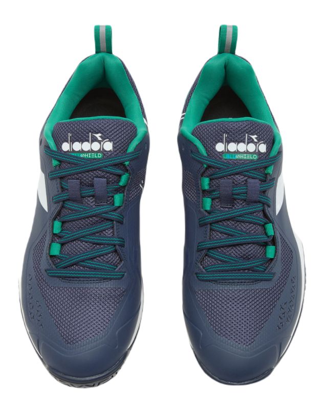Diadora Blushield Torneo 2 AG - blue corsair/white