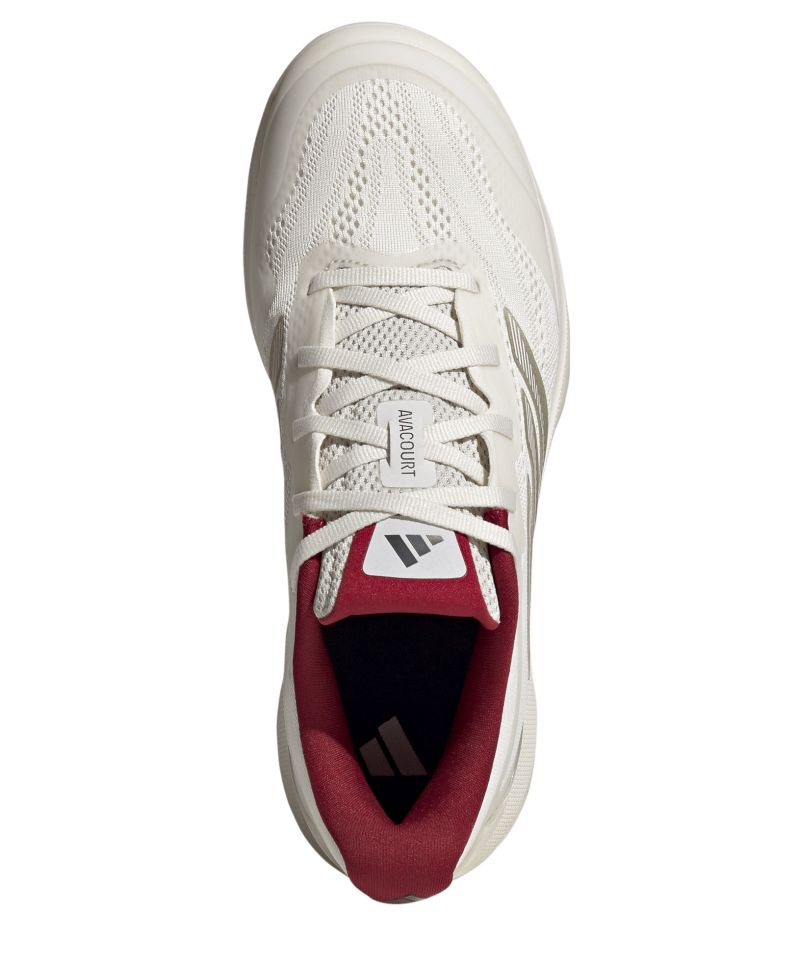 Adidas Avacourt 3 - chalk white/ice gold/team victory red