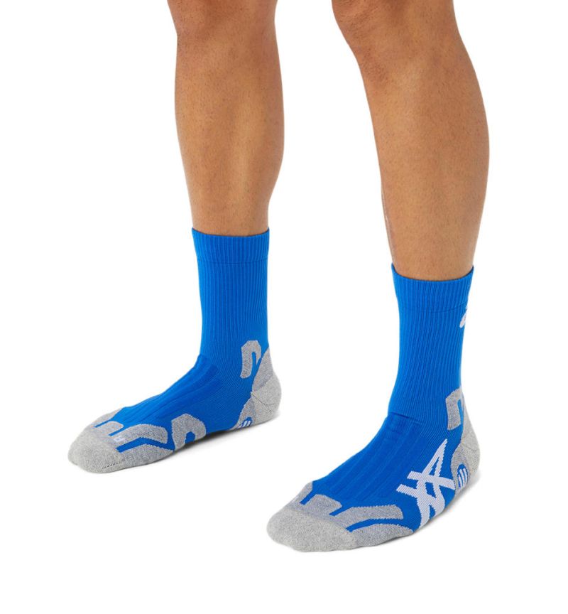 Asics Court Plus Tennis Crew Sock 1P - electric blue