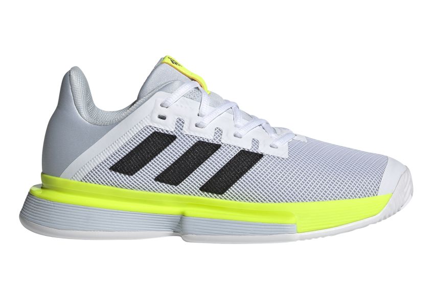 Adidas SoleMatch Bounce W - white/core black/solar yellow Adidas SoleMatch Bounce W - white/core black/solar yellow