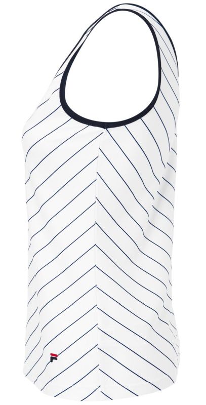 Fila Top Caroline W - white/peacoat blue stripe