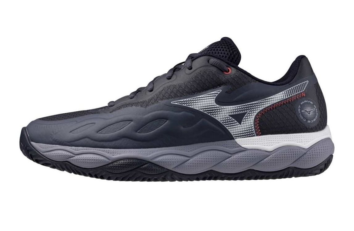Mizuno Wave Enfroce Court CC - odyssey gray/white/blue granite