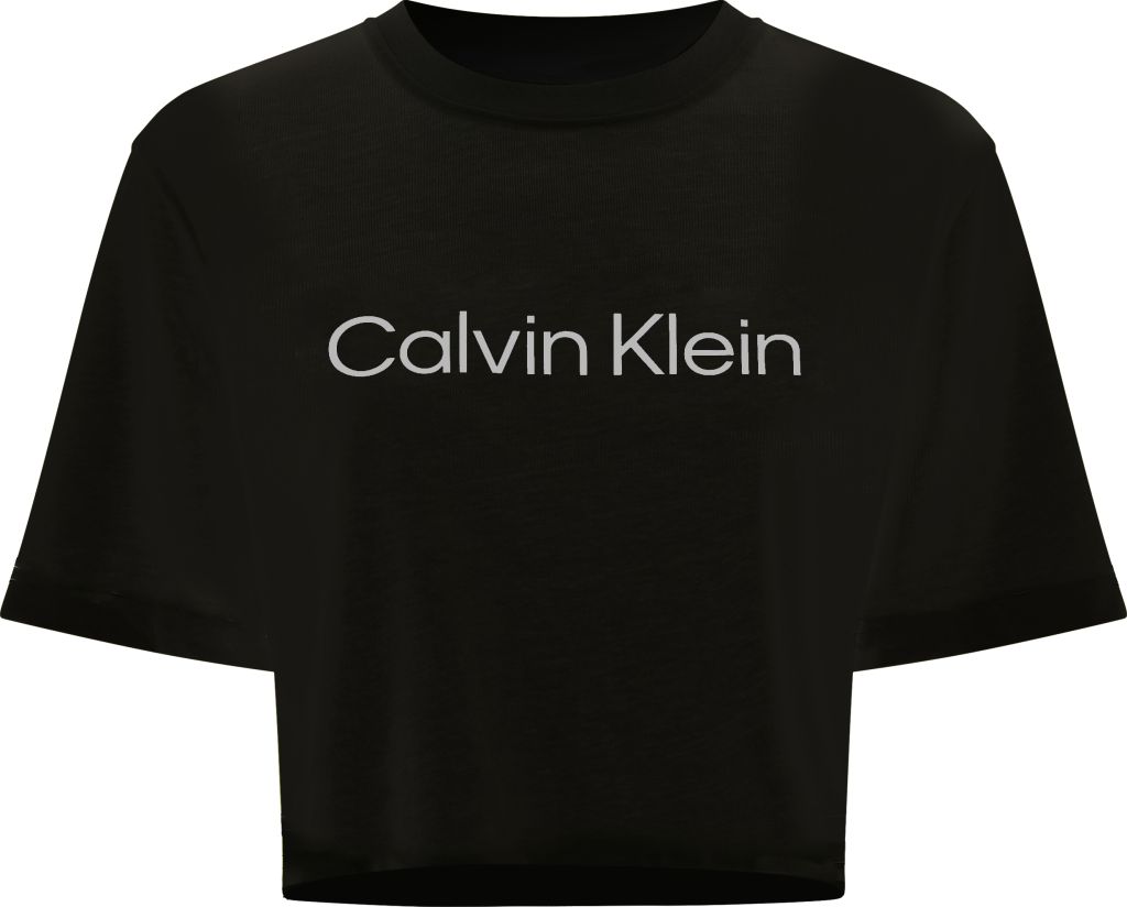 Calvin Klein SS Cropped T-shirt - black