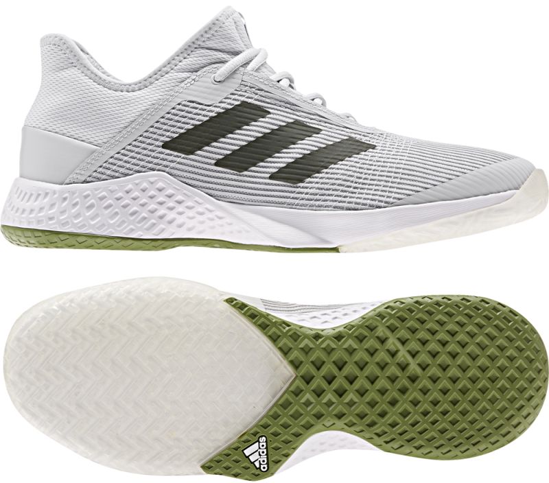 Adidas Adizero Club - grey one F17/legend earth/tech olive