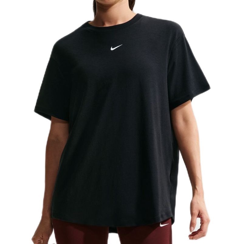 Nike One Relaxed Dri-Fit Short Sleeve - black/white Nike One Relaxed Dri-Fit Short Sleeve - black/white