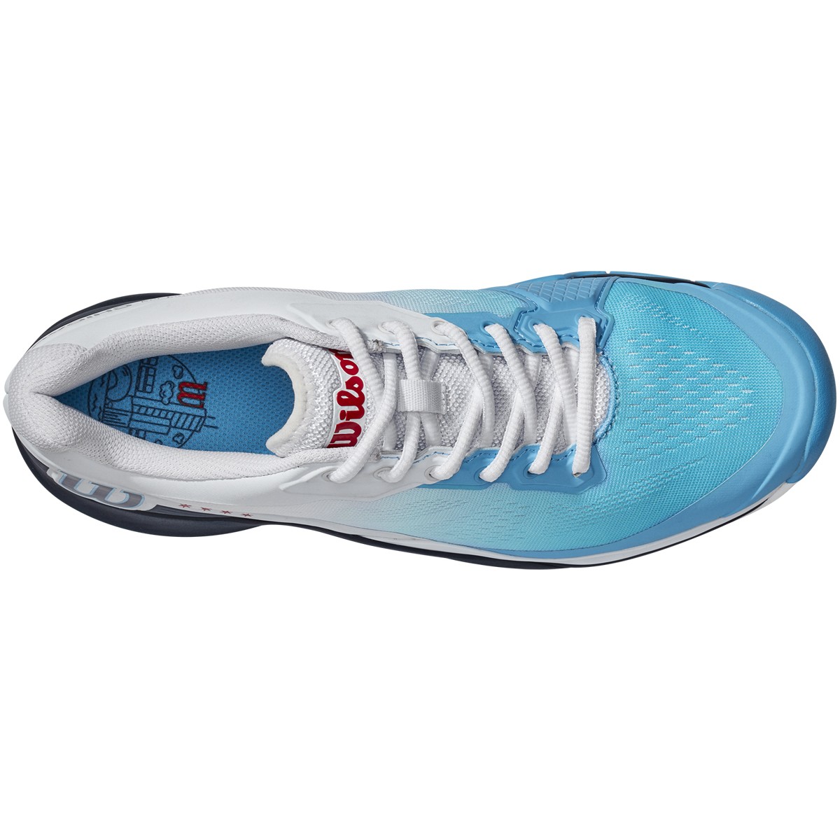 Wilson Rush Pro 3.5 Chicago - norse blue/outer space/ wilson red