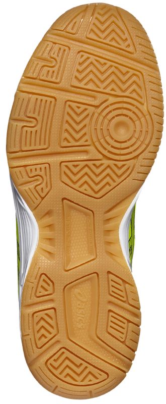 Asics UpCourt 2 GS - safety yellow/dark grey/black