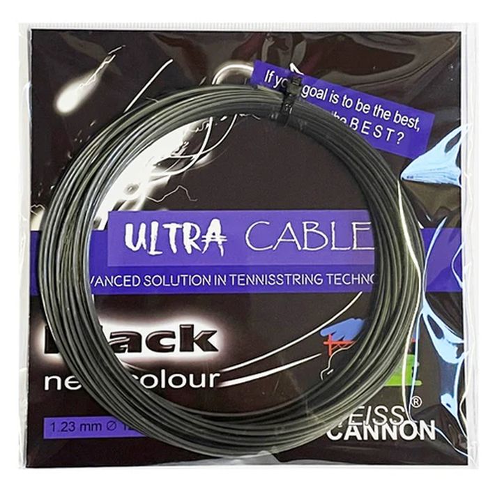 WeissUltraCableBlackSet Weiss Cannon Ultra Cable (12 m) - black