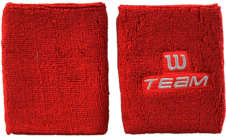 Wilson Double Wristband Team W - red