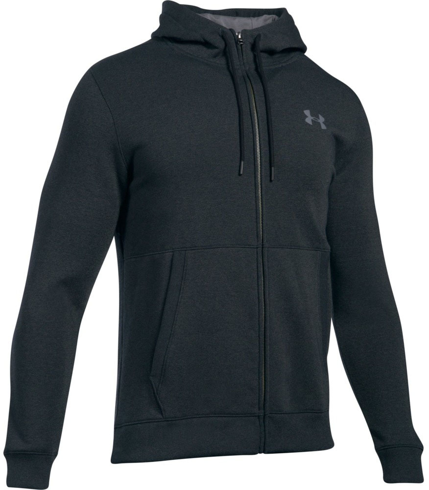 Under Armour Threadborne FZ Hoodie - black