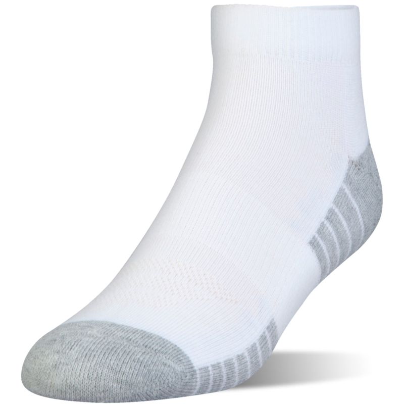 Under Armour UA HeatGear Low Cut Jr - 3 par/white