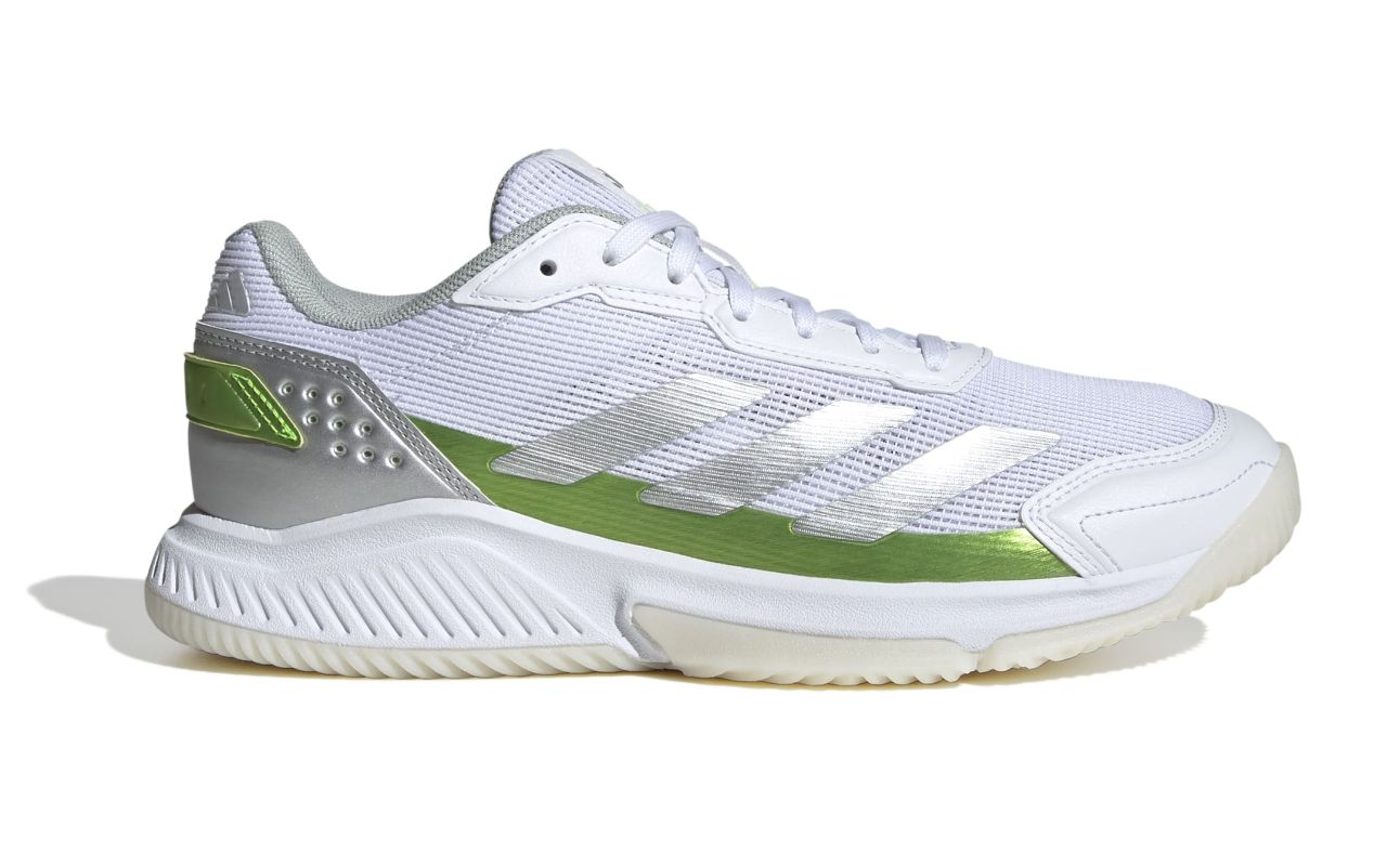 Adidas Courtquick Padel W - ftw white/silvermetallic/lucid lemon