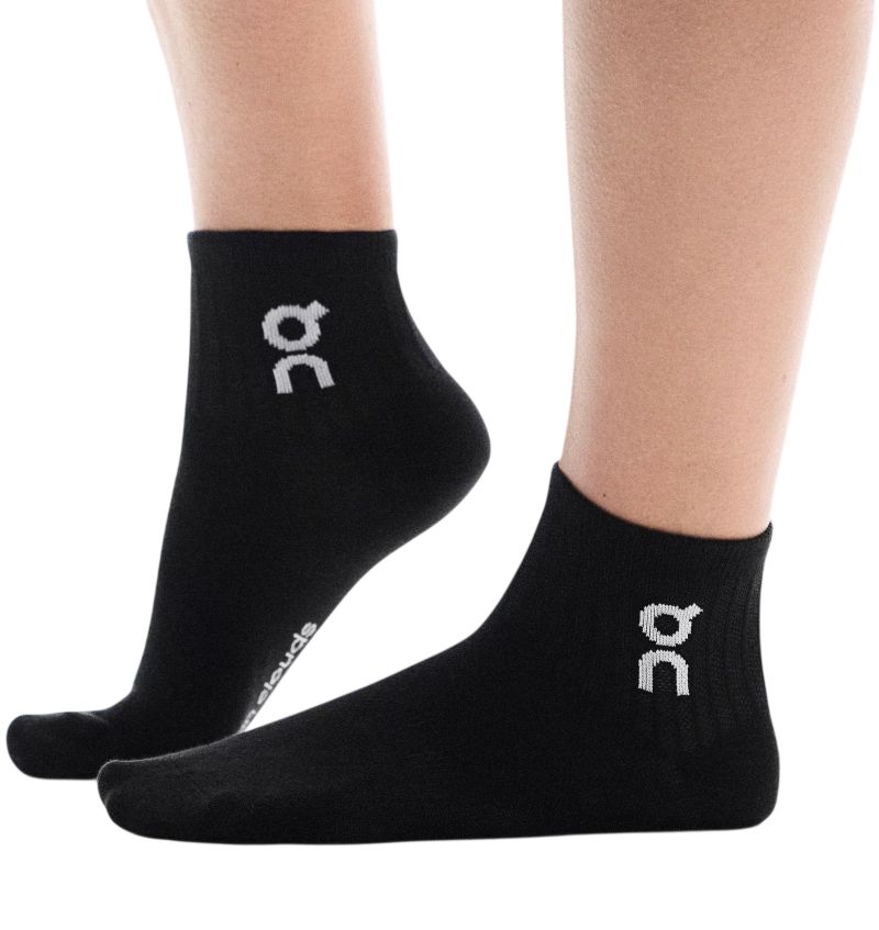 On Logo Mid 3P - black