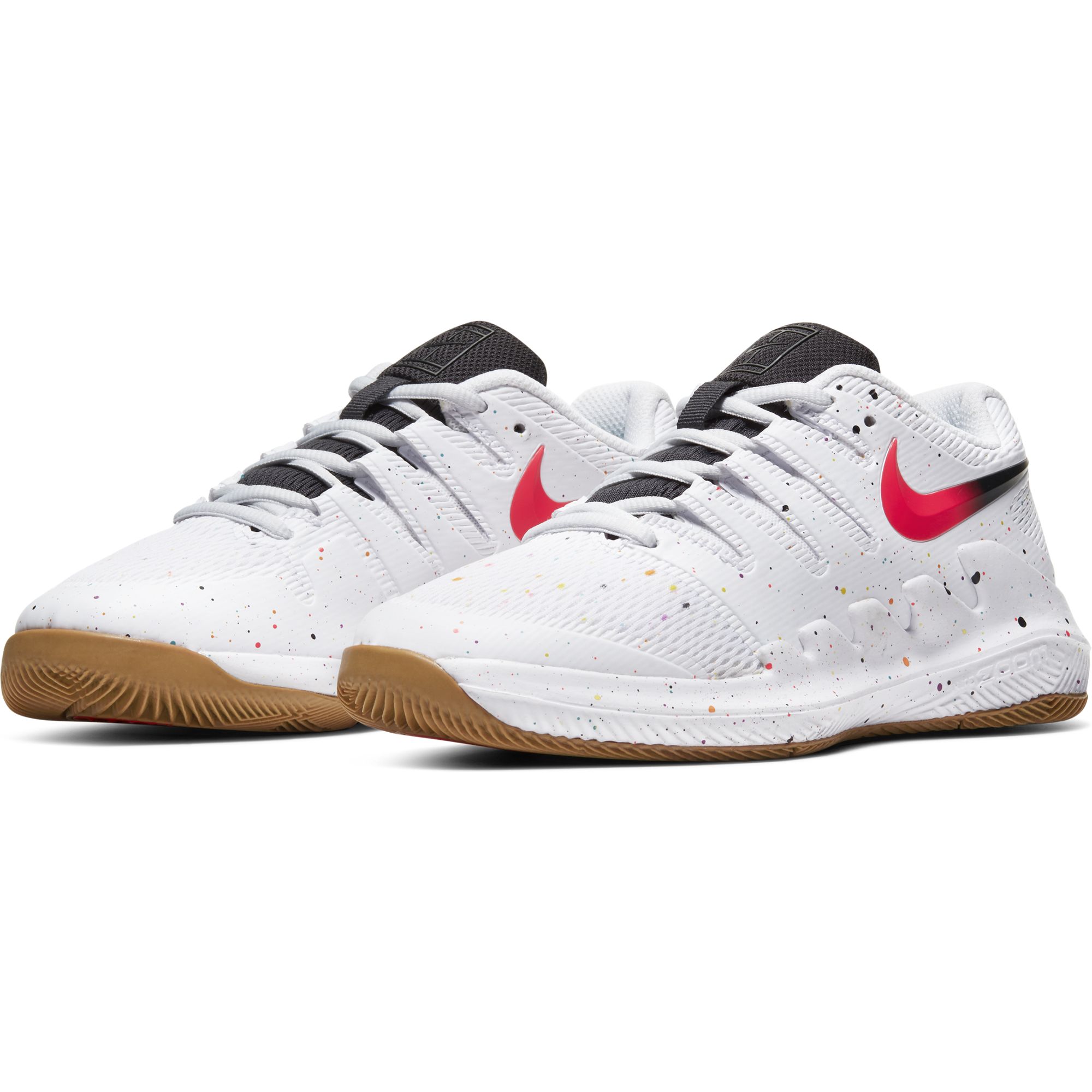Nike Jr Vapor X - white/laser crimson