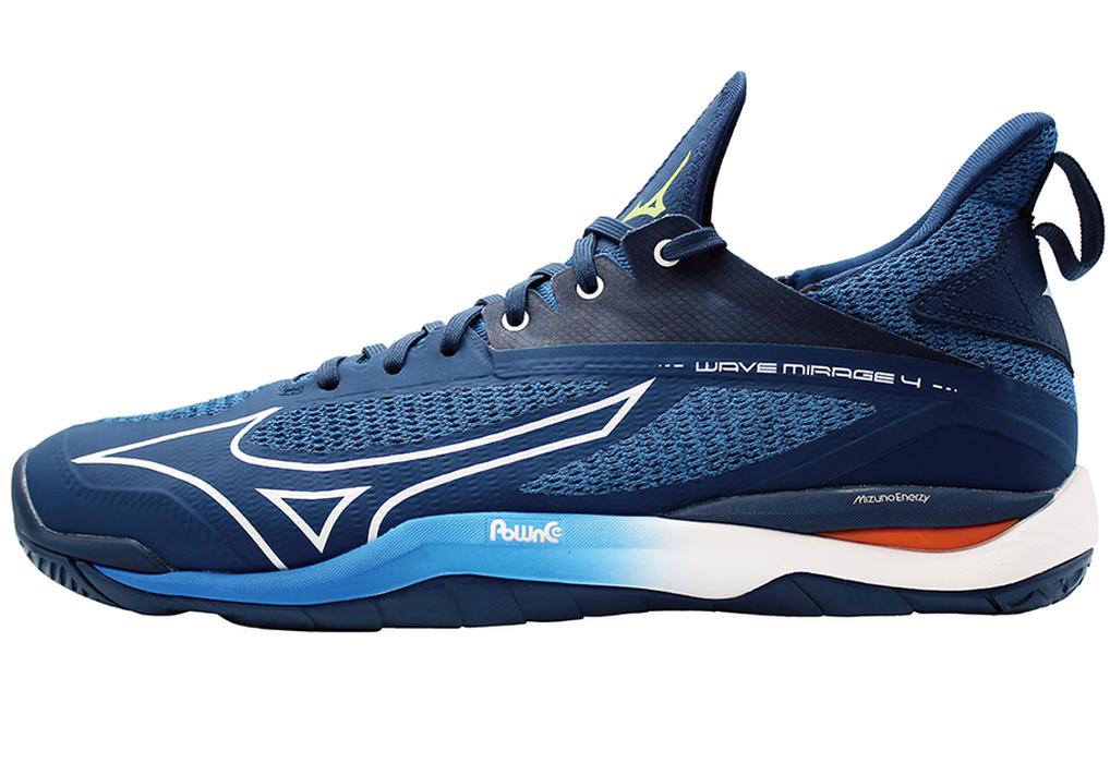 Mizuno Wave Mirage 4 - dark denim/white/scarlet ibis