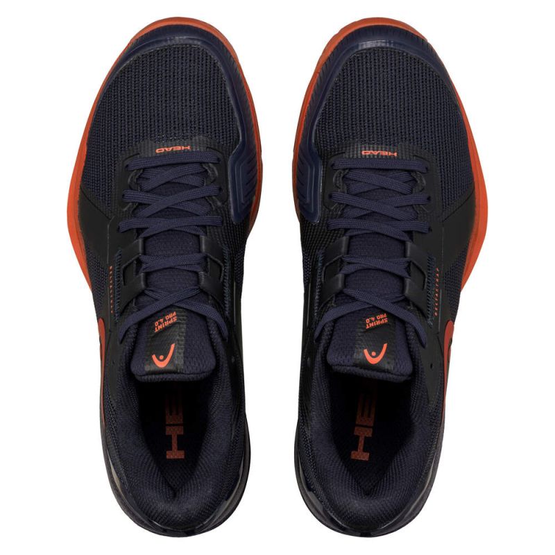 Head Sprint Pro 4.0 Indoor - dark blue/red
