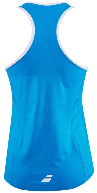 babolat-core-crop-top-women-diva-blue-2 Babolat Core Crop Top Women - diva blue