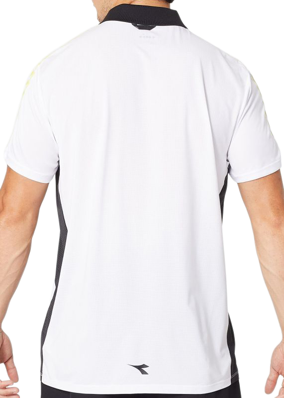Diadora SS Polo Challenge - white/black