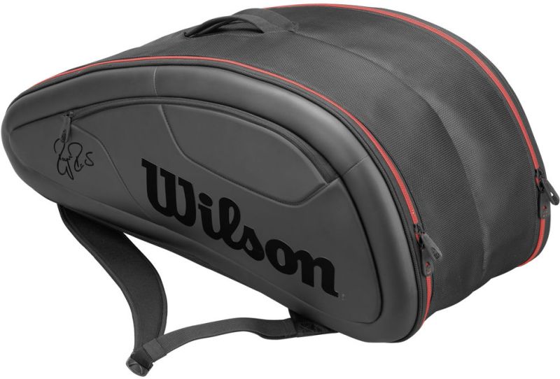 Wilson Federer DNA 12 Pk Bag - black