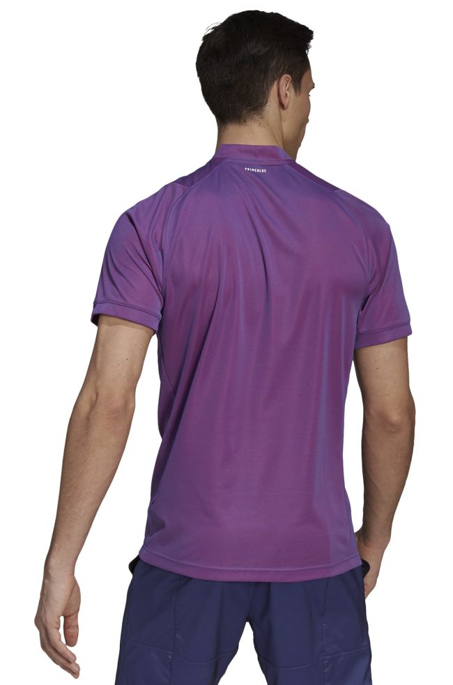 Adidas Freelift Polo Primeblue M - purple/white