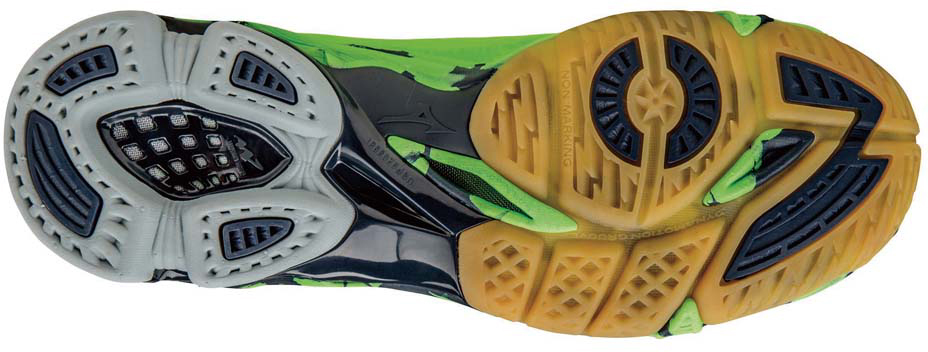 Mizuno Wave Lightning Z2 - navy/white/green