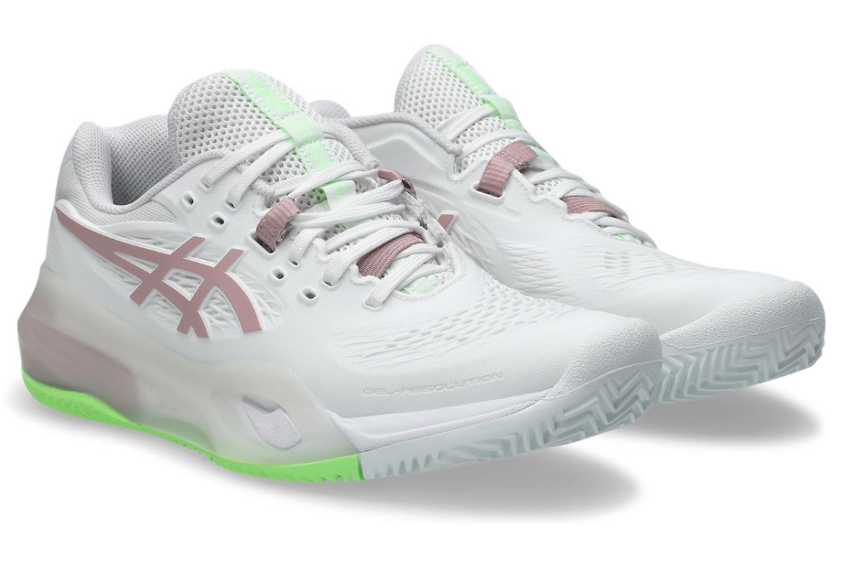 Asics Gel-Resolution X Clay - white/morganite