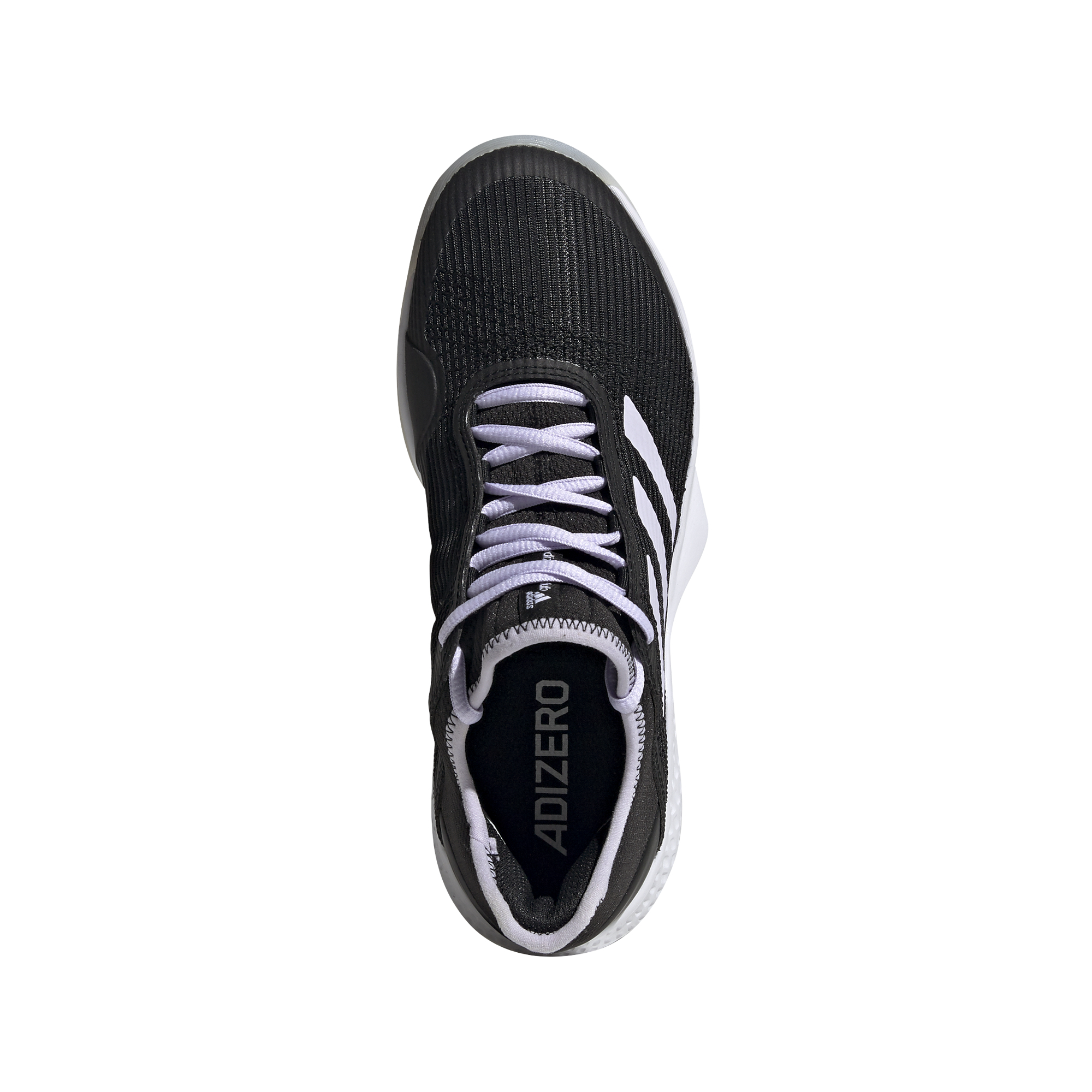 Adidas Adizero Club W - core black/purple tint/white