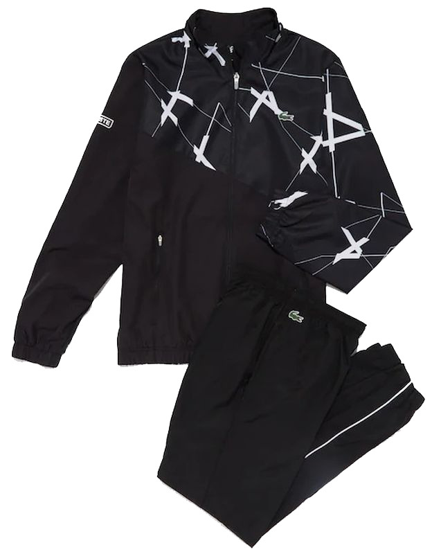 lacoste-men-s-sport-graphic-print-tennis-track-suit-black-white-white-1 Lacoste Men's SPORT Graphic Print Tennis Track Suit - black/white/white