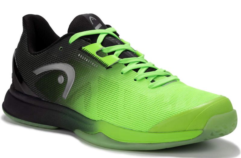 Head Sprint Pro 3.5 Indoor - black/neon green