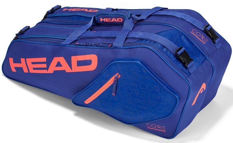 Head Core 6R Combi - blue/fiery coral