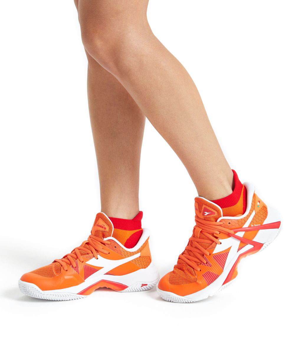 Scarpe da tennis da donna Diadora W Clay vermillion