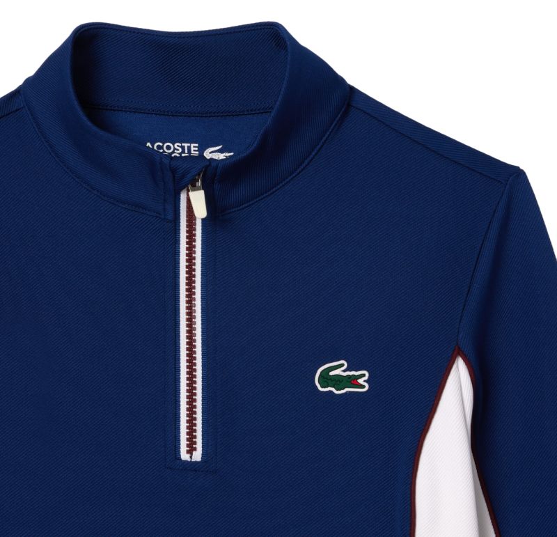 Lacoste Slim Fit Quarter-Zip Sweatshirt