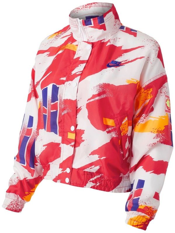 Nike Court Women Jacket New York - white/solar red/citrus/ultramarine Nike Court Women Jacket New York - white/solar red/citrus/ultramarine