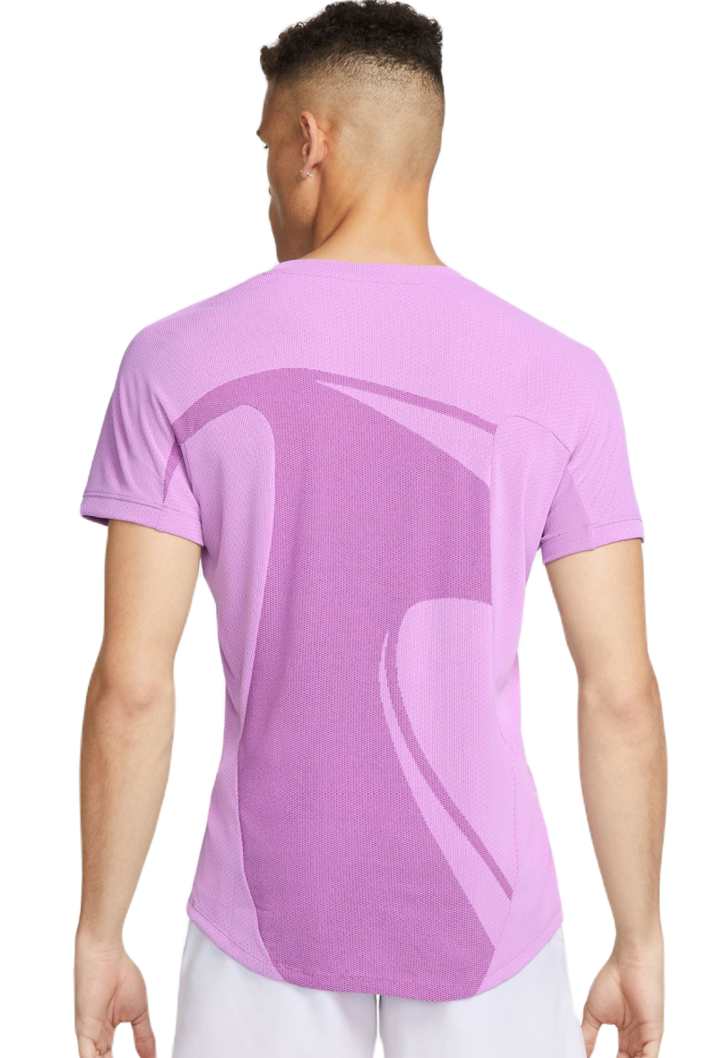 Nike Dri-Fit Rafa Tennis Top - rush fuchsia/white