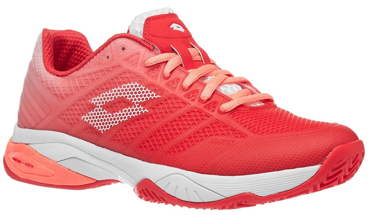 Lotto Mirage 300 II Clay W - red fluo/all white