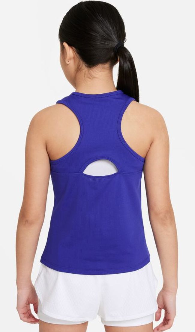 Nike Court Dri-Fit Victory Tank G - concord/white