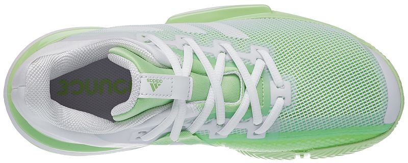 Adidas SoleMatch Bounce W - cloud white/cloud white/glow green