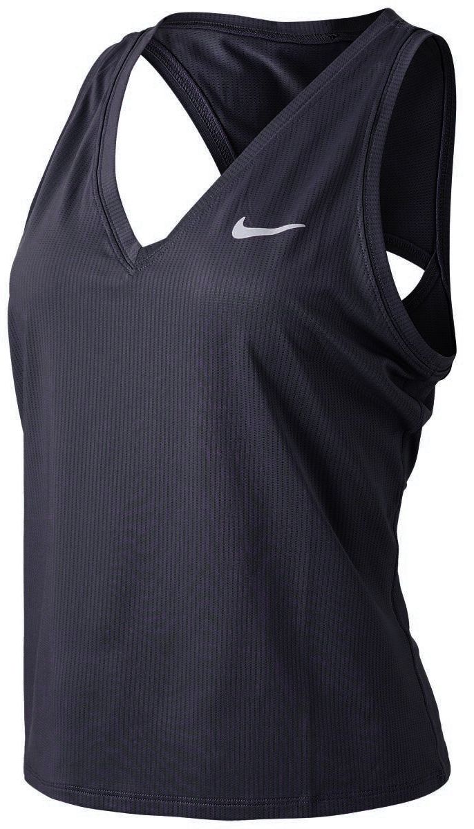 Nike Court Dri-Fit Victory Tank W - obsidian/white/white